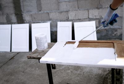 Paint or Stain Your Cabinets!